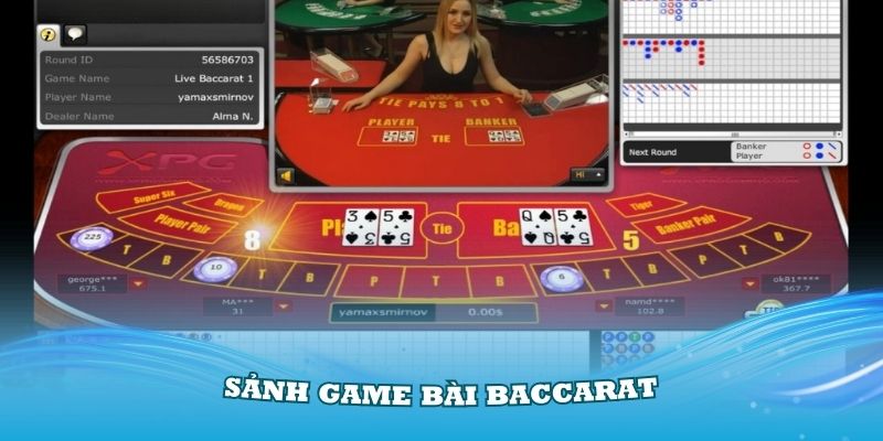 Sảnh game bài Baccarat tại casino W88 luôn thu hút hội viên